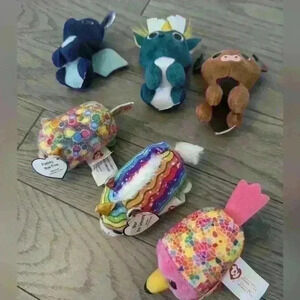 Ty‎ Squish-A-Boo Helena + 6 small Ty collectibles